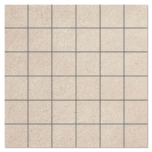 Mosaik Klinker Zeed Beige  Matt 30x30 (5x5) cm